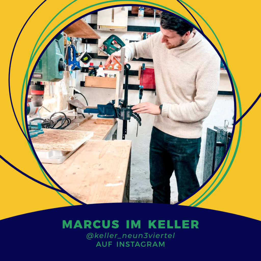 Marcus im Keller | keller_neun3viertel | Instagram